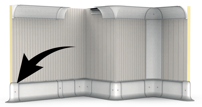 Example-of-installed-CoR-Skirt-S-Hygienic-Left-Hand-Termination-For-Sanitary-Skirting