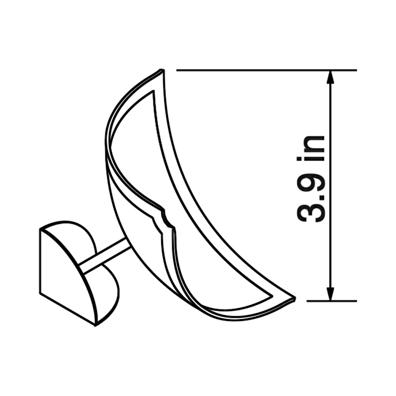Drawing of the CoR 4 S 3-Way Internal Corner by Panelmart