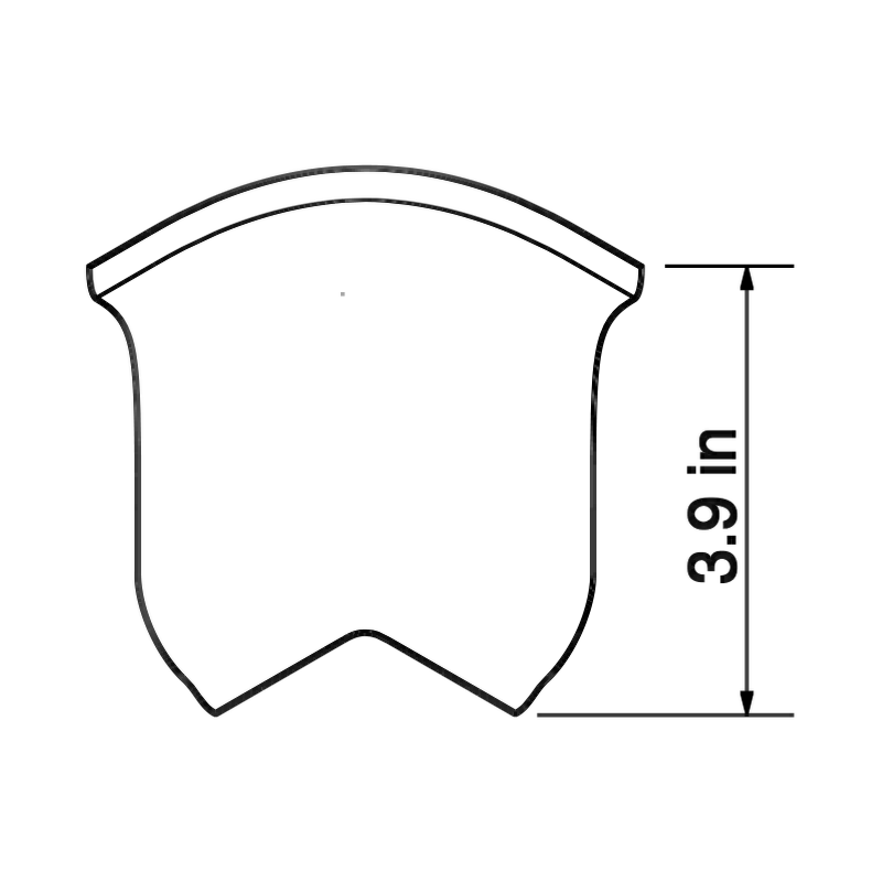 Drawing of the CoR Skirt B 3-Way Internal Corner by Panelmart